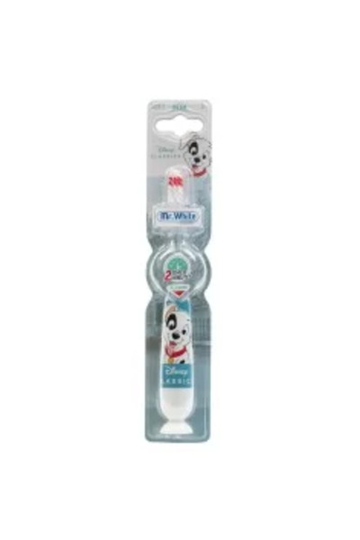 Mr.white 101 DALMATIANS LED toothbrush for children +3 years old Soft Disney
