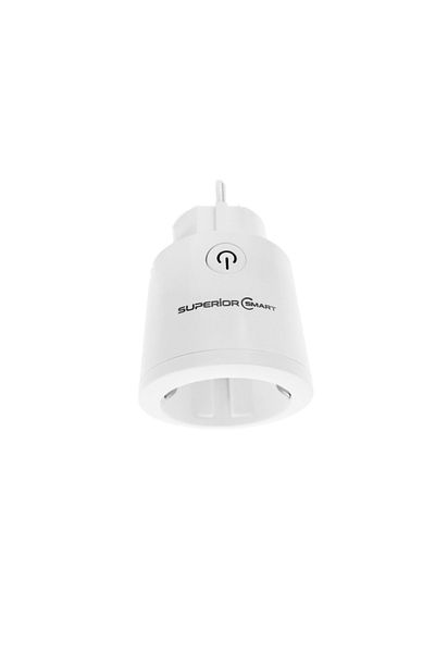 Superior Smart Superior intelligent schuko socket, wireless, 110-240V AC, 16A, 50/60 Hz, white