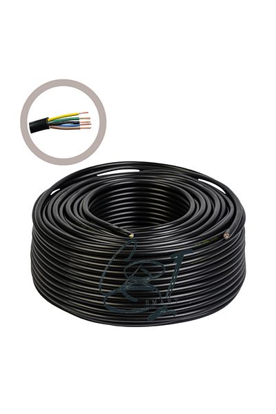 COBI SMART® Electrical cable 5x2.5 mm², 100 m, black - COBI SMART®