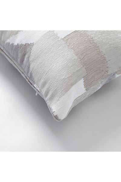 Fineroom Living "Otto" - Modern 35X70 Throw Pillow with Abstract Pattern - Gray (Including Ic Pillow)