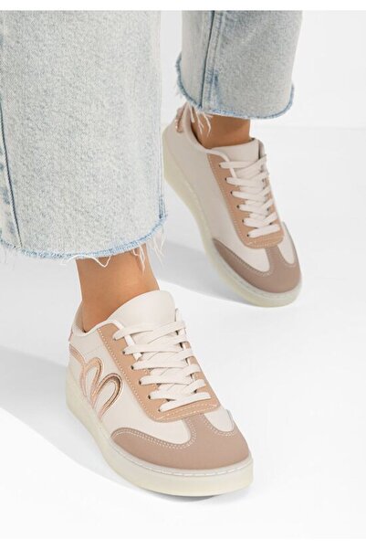 B T Shoes Teniși de damă Melissa kaki