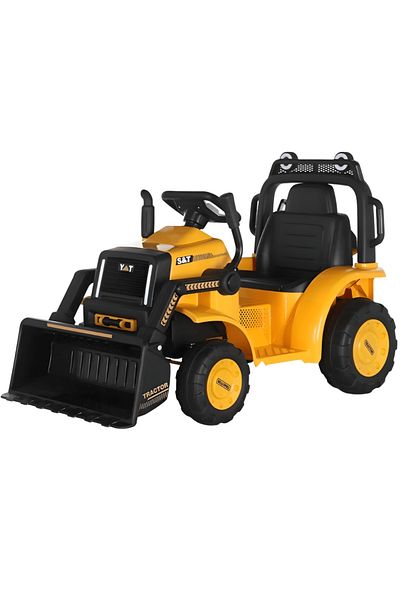 Joynest ® Bulldozer electric car, powerful 2-AXLE motor, 60W - 6V, 7Ah