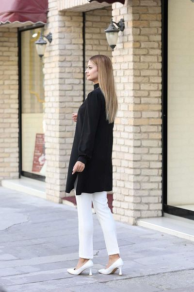 Modaviki Işıl Tunic Pantsset Black Nra44