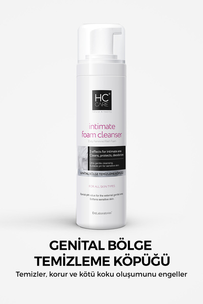 HC Care Intimate Genital Bölge Temizleme Köpüğü - 200 ml