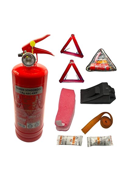 COBI SMART® Set siguranta auto, extinctor, triunghiuri, guler, plasa, pana bl...