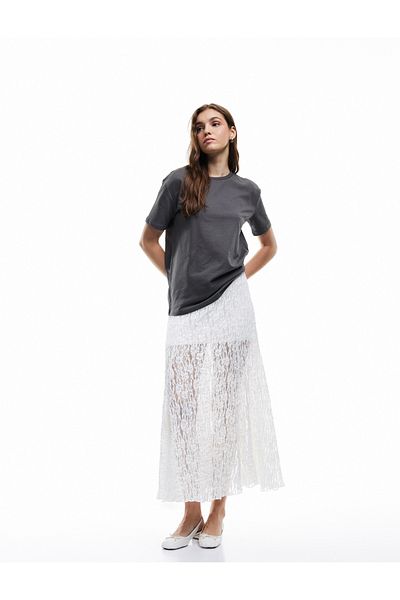 Koton Short Sleeve Crew Neck Cotton Basic T-Shirt