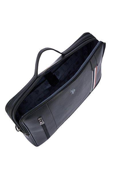U.S. Polo Assn. Πόλο Ασν. 25026 Unisex Χαρτοφύλακας Laptop με θήκη ΜΑΥΡΟ