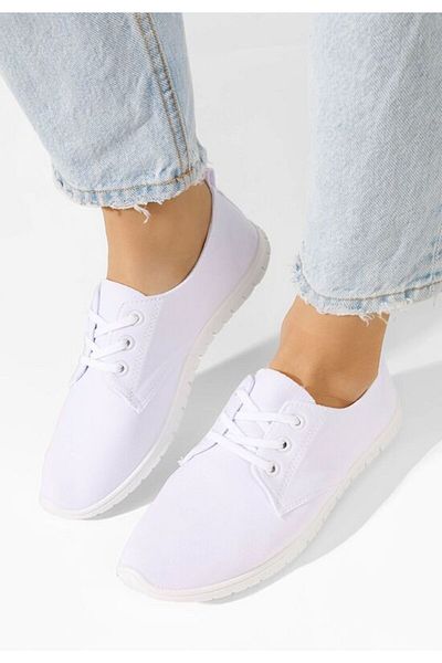 B T Shoes Pantofi sport dama Armina albi