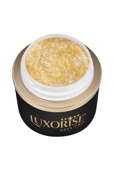 LUXORISE Gel Design 3D LUXORISE - Strălucire Regală, Strălucire Miere 5ml