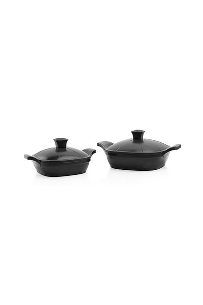 Schafer Felsen 2-Piece Ceramic Pan Set-18Cm+22Cm