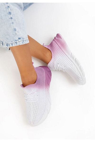 B T Shoes Women's Oviedo purple sneakers