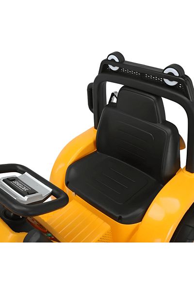 Joynest ® Bulldozer electric car, powerful 2-AXLE motor, 60W - 6V, 7Ah