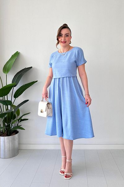 MaziButik Φόρεμα Team Look Baby Blue