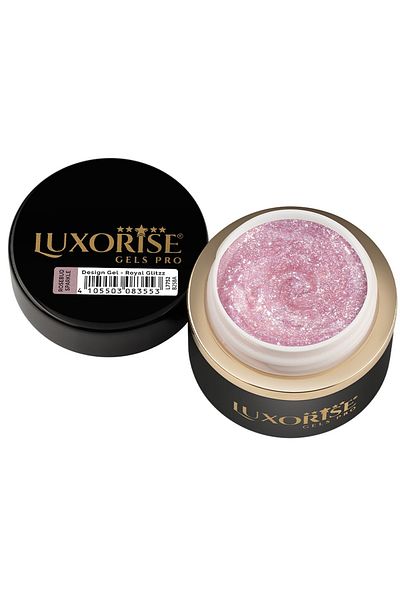LUXORISE Gel Design 3D LUXORISE - Strălucire Regală, Strălucire Boboc de Trandafir 5ml