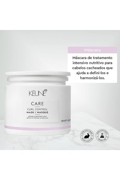 Keune Care Curl Control Mask-Anti-Frizz Hair Moisture Mask 200 ml