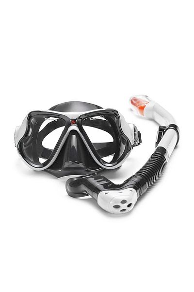 Alona Aloma Am708 Scuba Diving and Snorkeling Set Consisting of Mask and Tube, Dual Lens, Gopro Mount