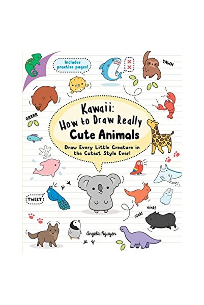 Search Press Kawaii: How to Draw Really Cute Animals: Draw Every Little Creat...