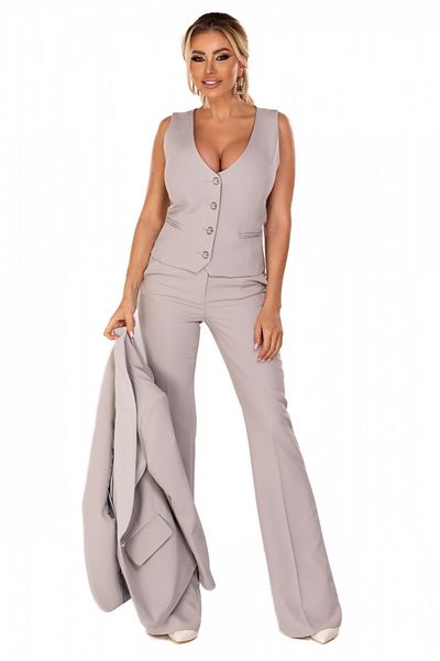 Atmosphere Fashion Short gray vest