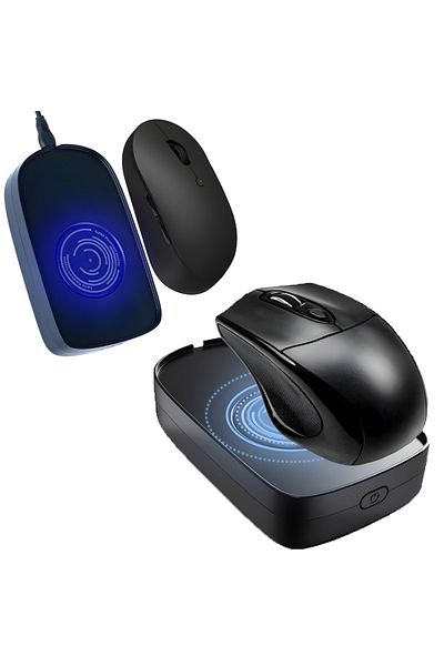 Teno Teno® Mouse Jiggler for Mouse Movement Simulation, undetectable, ON/OFF switch, black