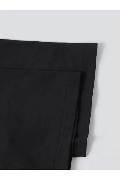 CVS Tricou negru casual supradimensionat pentru femei cu imprimeu de rață și gât rotund. - Negru