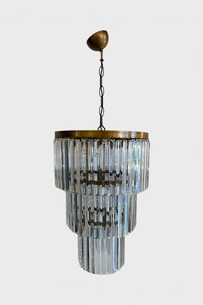 Favori Aydınlatma Modern Ceiling Chandelier with Crystal Stone Detail 3 Layers