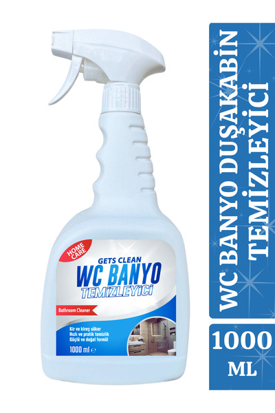 GETS CLEAN Tuvalet Banyo Duşakabin Kir ve Kireç Çözücü Banyo Temizleyici