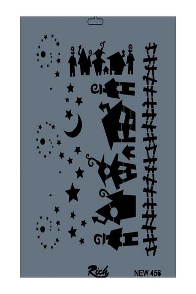 Rich Stencil New Series 456 25X35