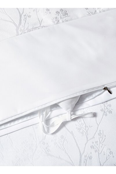 Master Home Textile Chenille Polyester Jacquard Comforter Sets, 9Pcs King Size, Fits 200x200 cm Bed, Removable Filling