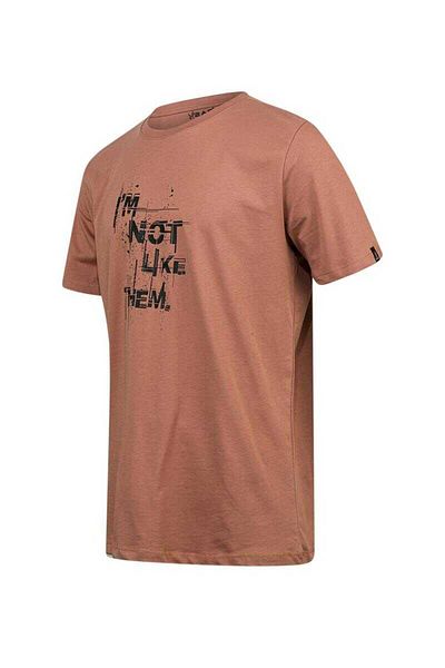 2AS Alex Printed Men's Zero-Collar T-Shirt 035