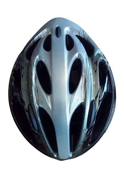 Helmet Sport Safety Helmet for Bicycle Skateboard Skating 54-60 cm Black Silver Bh17-6