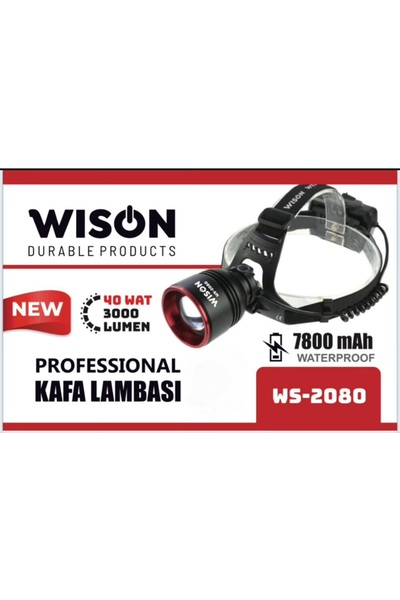 Wison 3000 LUMEN HEAD Lantern - Head Lamp WS-2080