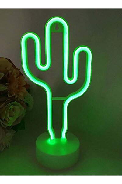 Raffine لافتة نيون LED من ANSELF مع قاعدة حامل باللون الأخضر