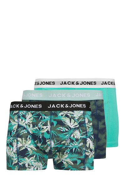 Jack & Jones Πακέτο 3 Black Boxers - Tom