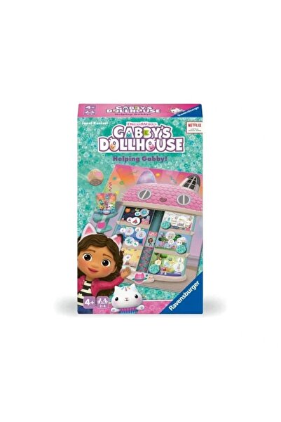 RAVENSBURGER 248100 Ravensburger - Gabbys Dollhouse - لعبة صندوق الحجم للسفر