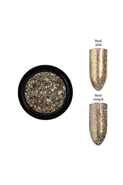 LUXORISE Pigment de unghii Galaxy Dreams LUXORISE, Golden Universe