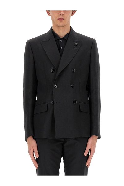 LARDINI Double-Breasted Jacket