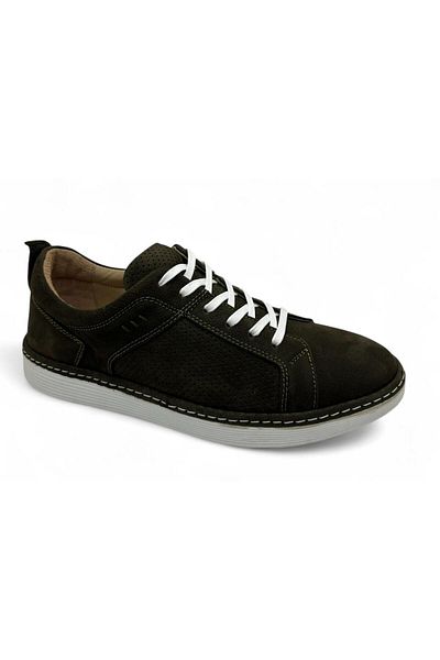 DOSA SHOES Leather Men's Casual Shoes-Green