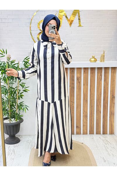 Meryemce Butik FLUFFY LINEN DRESS