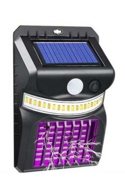 Blusmart Solar UV Lamp LED 15 x 10 cm Anti-Insect with Motion Sensor and Dual Lighting