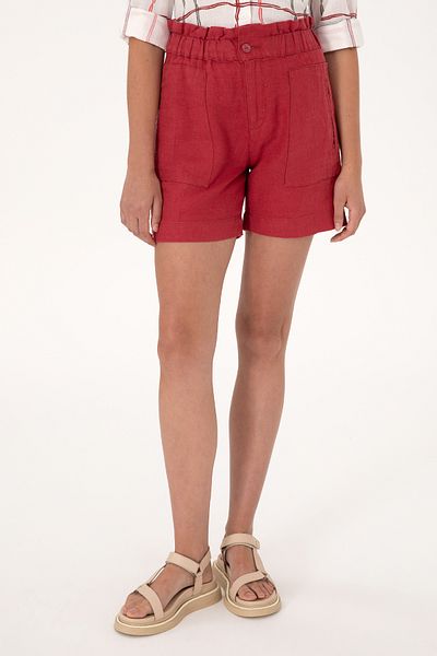 U.S. Polo Assn. Women's Cherry Woven Shorts 50300655-Vr223