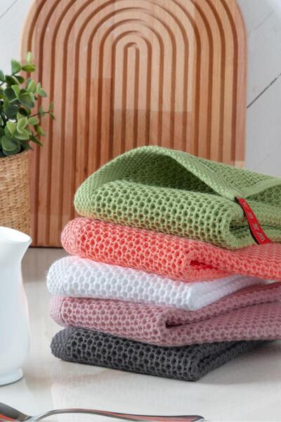 Arte Cotone Prosop de bucătărie Waffle, cârpă de uscare, 100% bumbac, set de ...