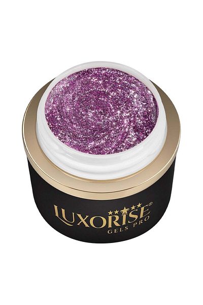 LUXORISE Gel de design 3D - Strălucire regală, Mov mistic 5ml