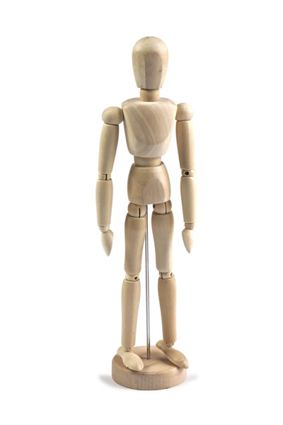 Ümraniye Hobi Sanat Ahşap Model Manken Erkek Figürü 30cm