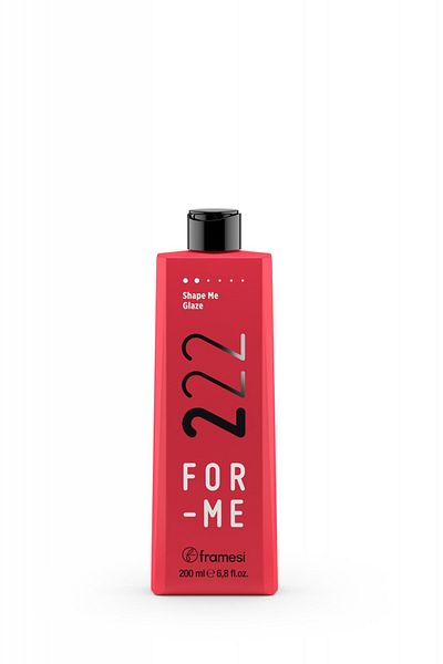 FRAMESİ FOR-ME 222 CURLY HAIR GEL AND STYLING BASE, SHAPE ME GLAZE - 200ml