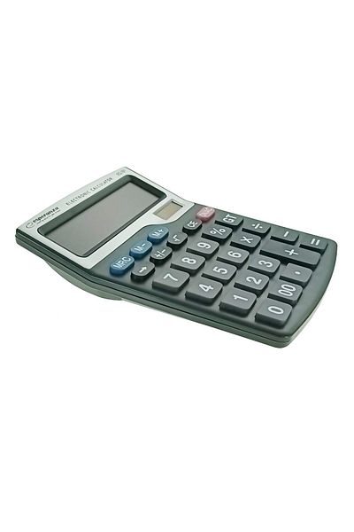 ESPERANZA Desktop calculator, large display, 12 digits, Black