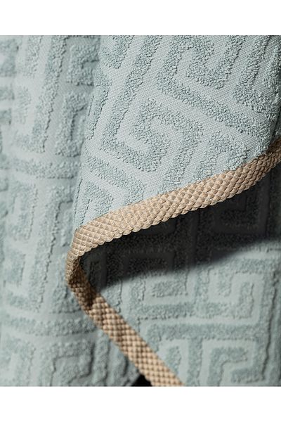 Madame Coco Sault Prosop de baie 100% bumbac - Albastru - 70x140 cm