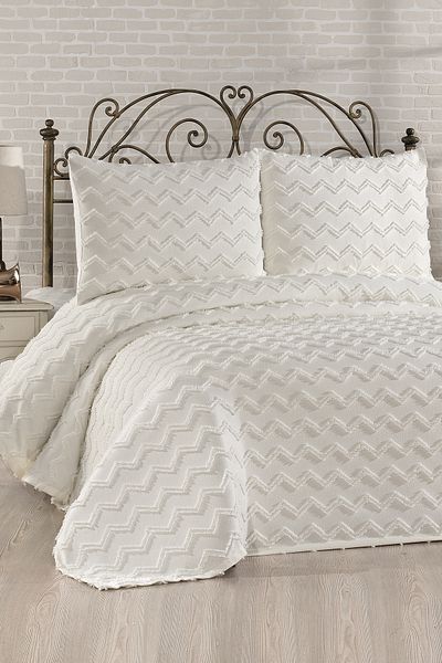 HUZUR ÇEYİZ Hera 3 Piece Double Pique Set