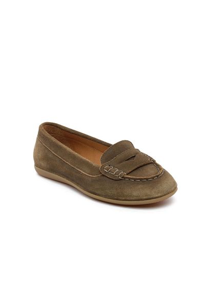 Greyder 34371 Brown Genuine Leather Women's Casual Shoes