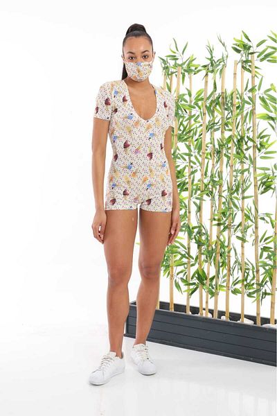 Bliss Berry House Overalls