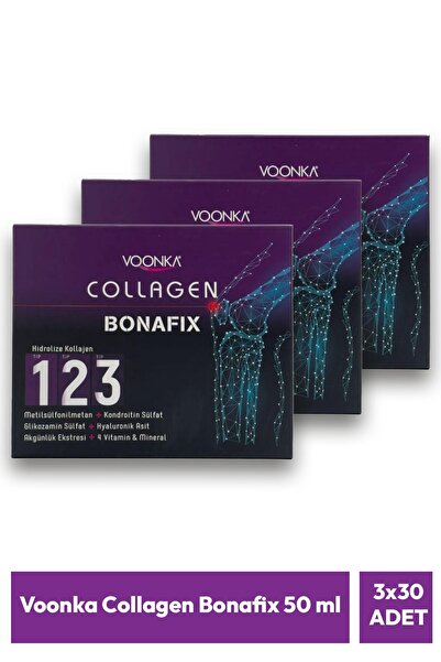 Voonka Collagen Bonafix 50 ml - 30 Adet 3 Adet